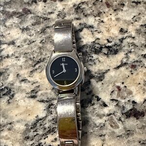 Bulova Silver Smartwatch with Black Dial
